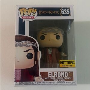 Funko Elrond 635 Hot Topic Exclusive Vinyl Figure